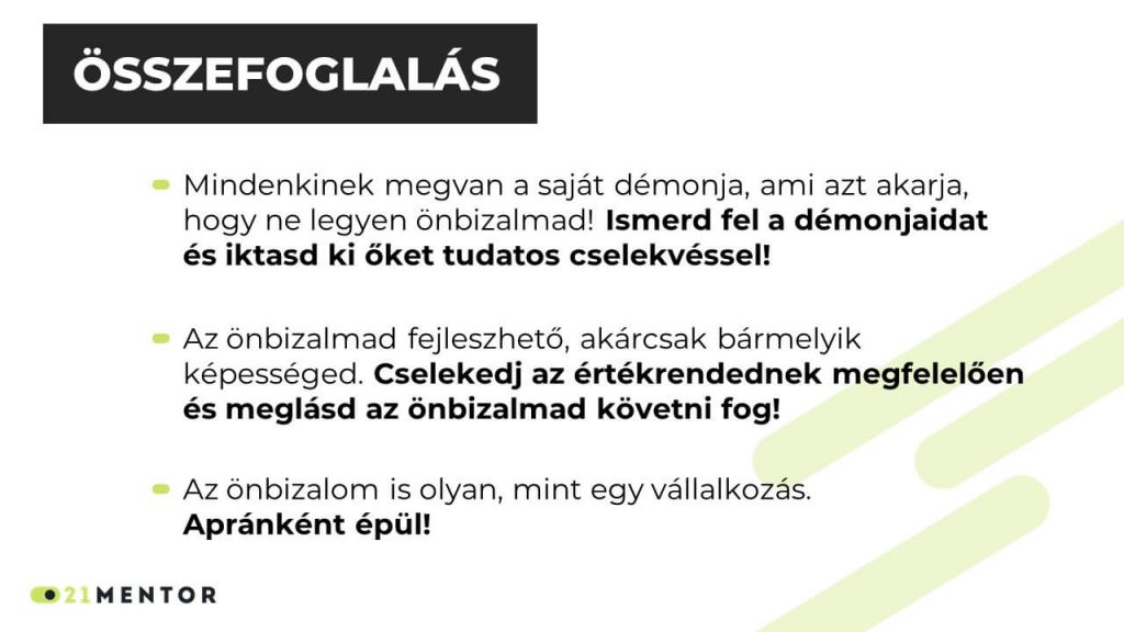 Összefoglalás és tanulságok